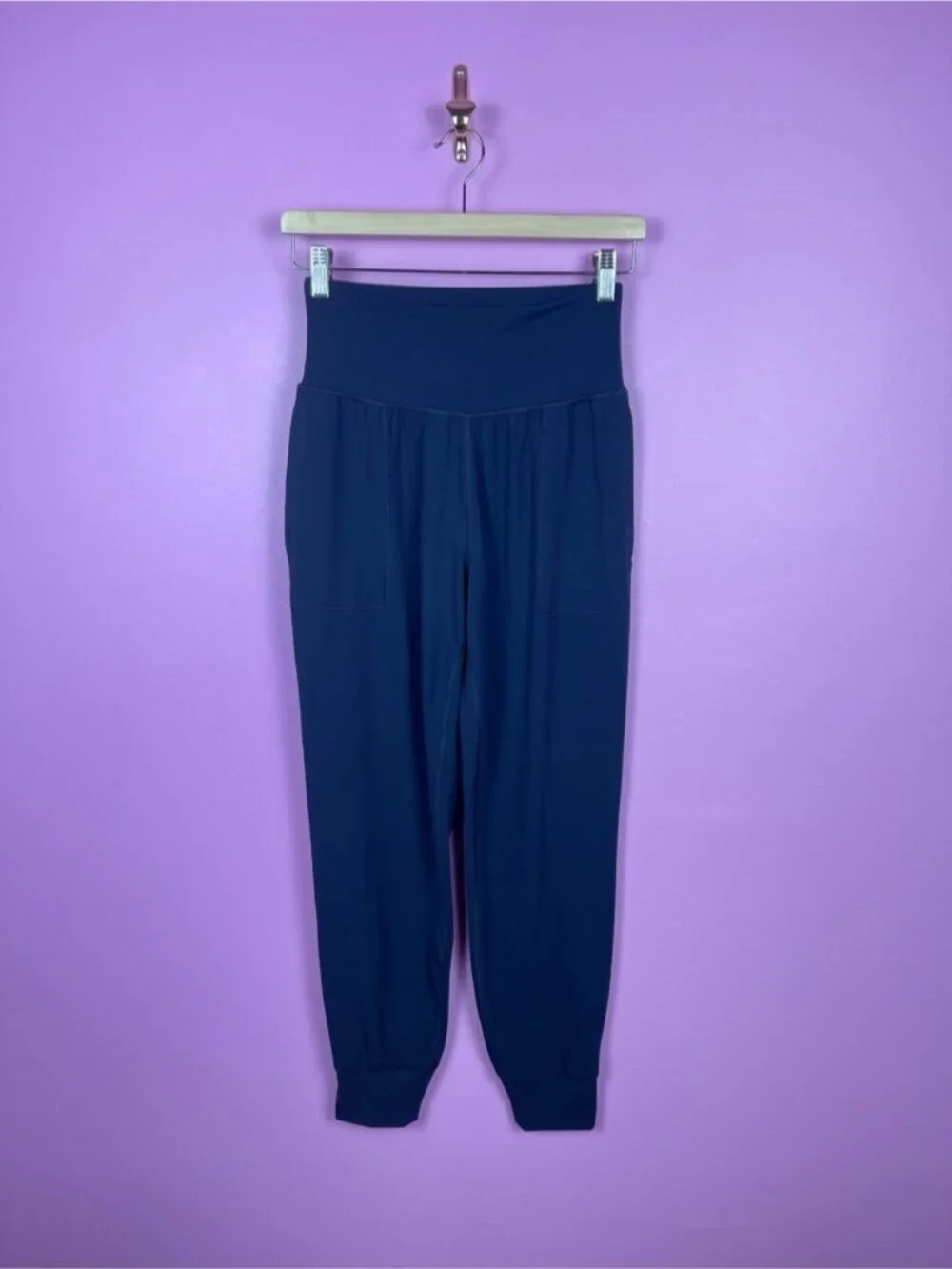 Athleta Salutation High Rise Jogger Navy Powervita Women’s Small